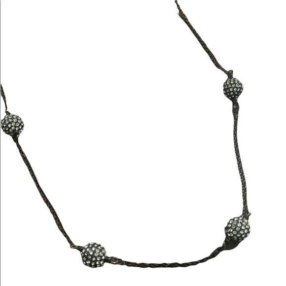 J. Crew glam sparkle necklace cute